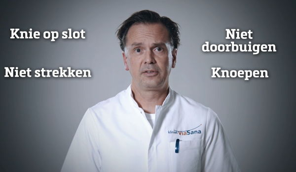 Kun je met een kijkoperatie de knie schoonmaken?